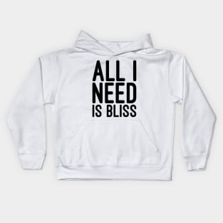 Happiness typography Kids Hoodie